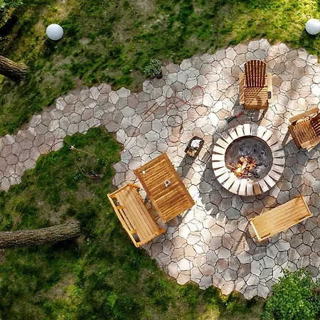 Ferienhaus Szumiaca Sosna - Jacuzzi, Ognisko, Sauna, Bbq Arciechow