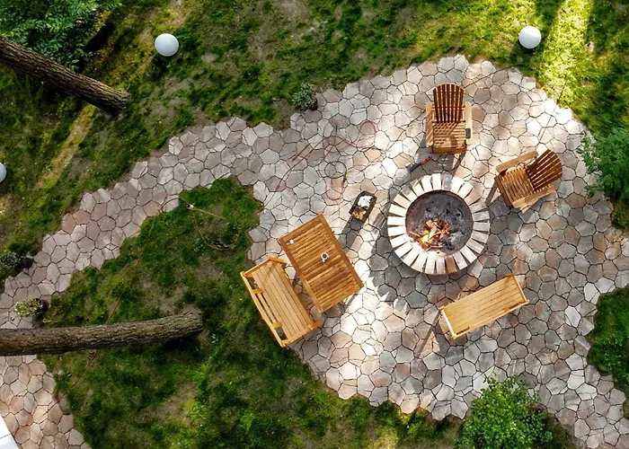 Сasa de vacaciones Szumiaca Sosna - Jacuzzi, Ognisko, Sauna, Bbq Arciechow