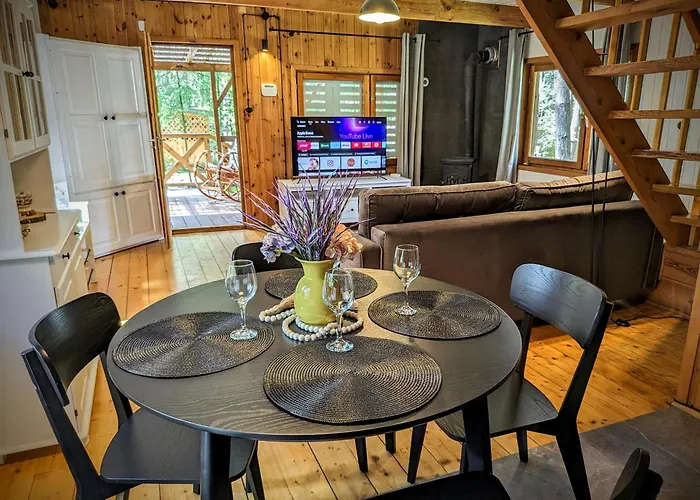 Szumiaca Sosna - Jacuzzi, Ognisko, Sauna, Bbq Сasa de vacaciones