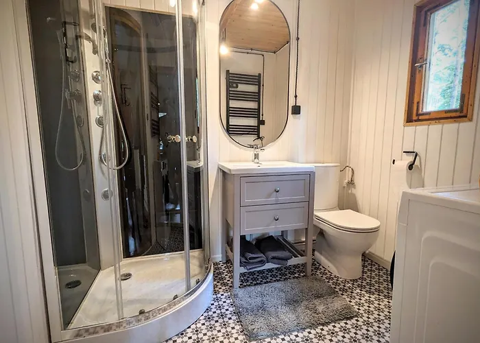 Сasa de vacaciones Szumiaca Sosna - Jacuzzi, Ognisko, Sauna, Bbq *