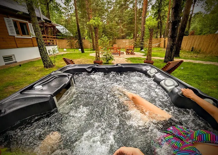 Szumiaca Sosna - Jacuzzi, Ognisko, Sauna, Bbq Arciechow